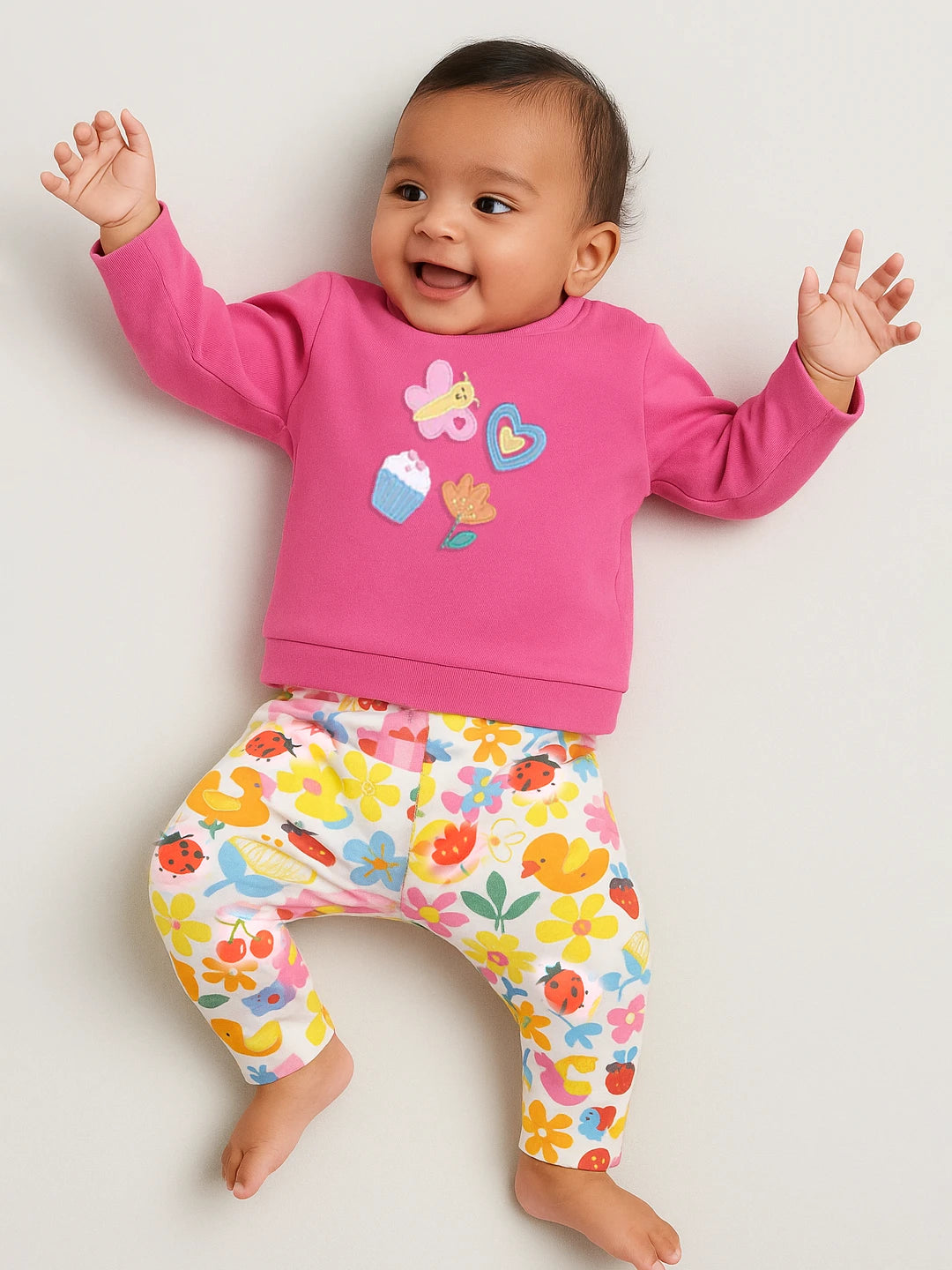 Printed Tee with Legging Set