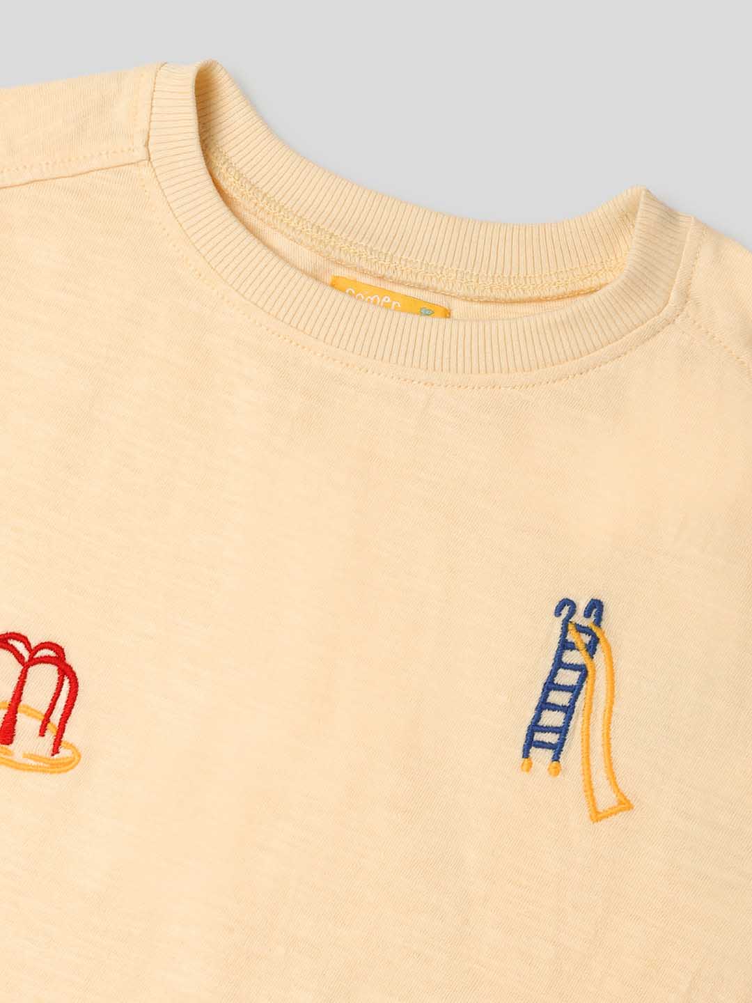 Backyard Playground Tshirt Somersault