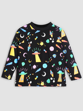 Black Galactic Sweatshirt