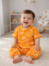 Sunshine Print Jhabla Baby Boys Set