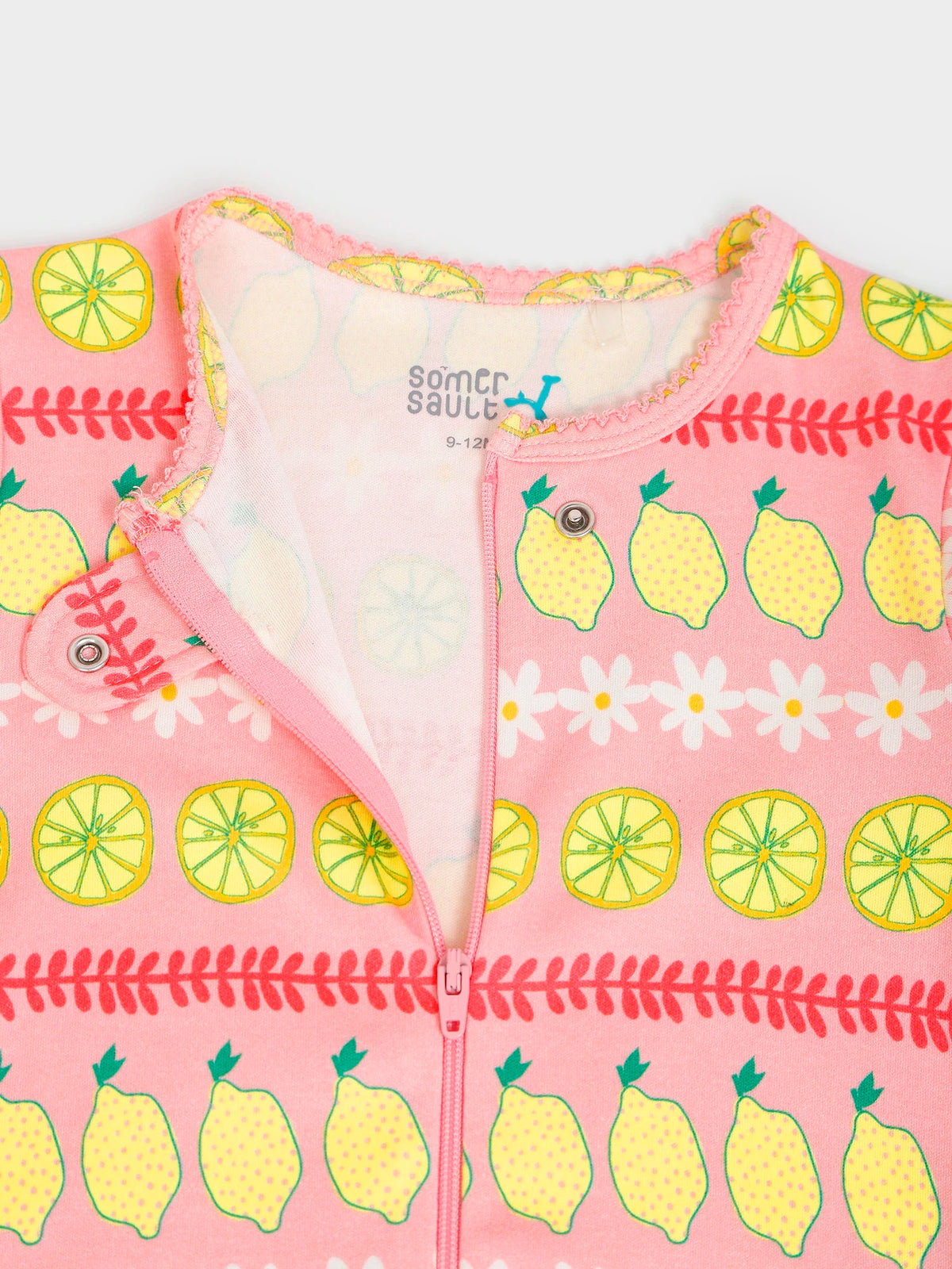 Printed Zip Sleepsuit