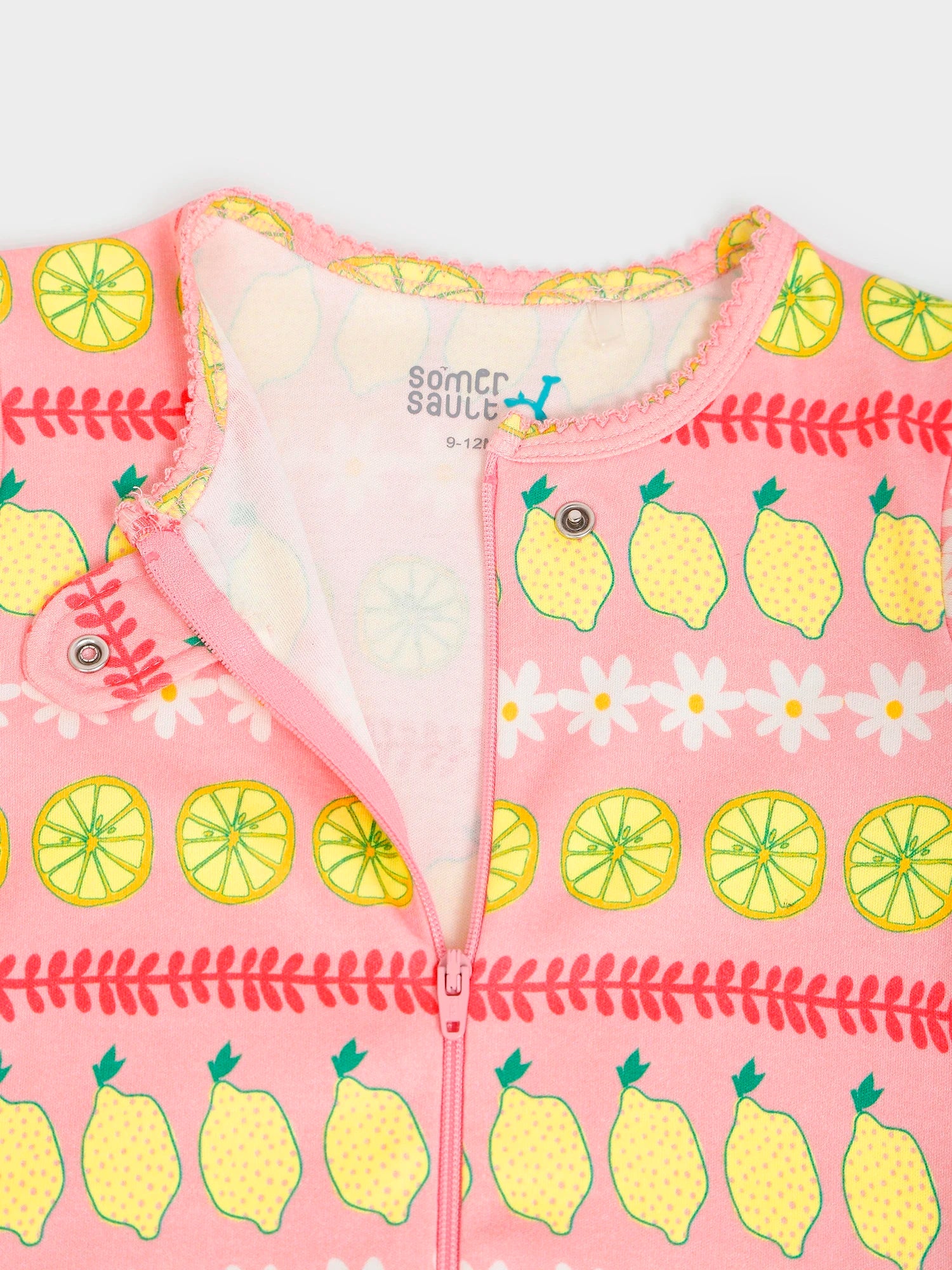 Printed Zip Sleepsuit