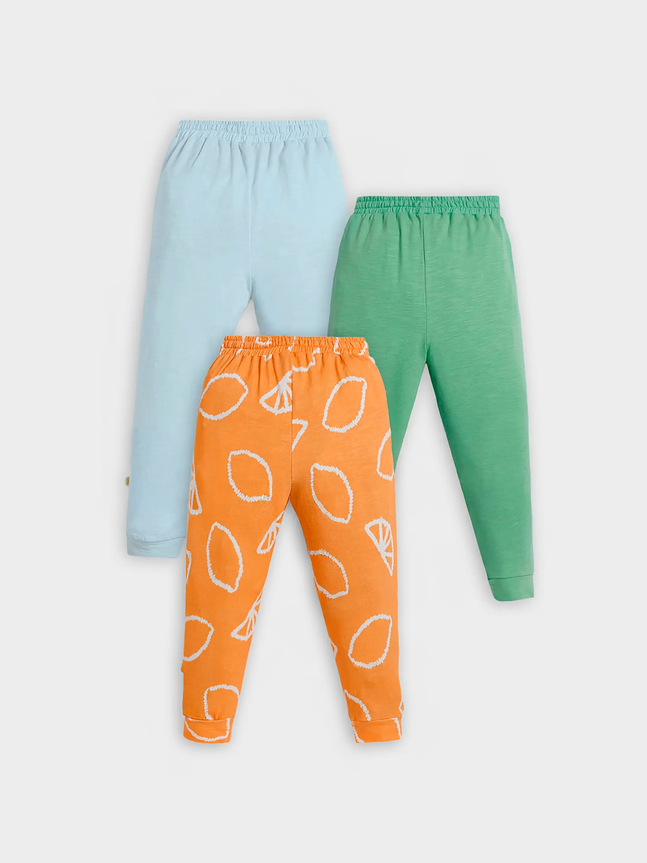 Pack of 3 Graphic Joggers