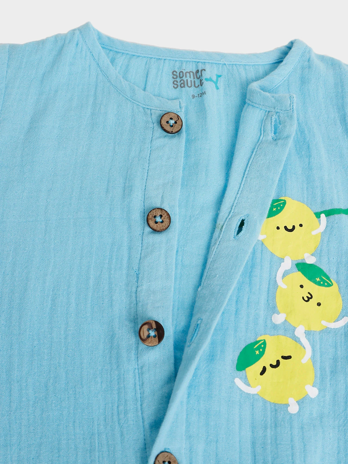 Lemon Patch Baby Romper