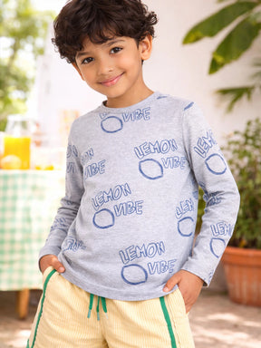 Grey Stretch Soft Tee