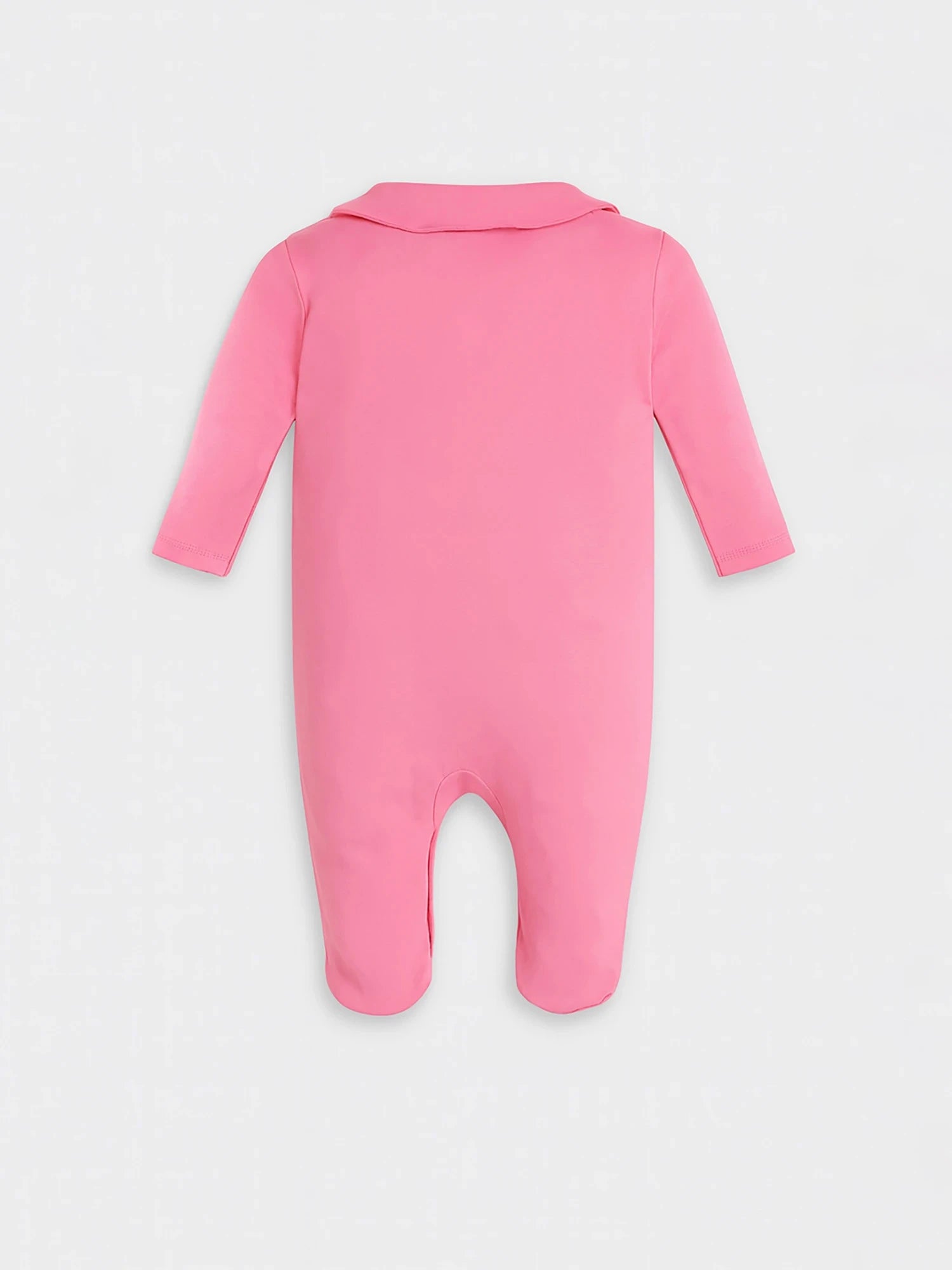 Blush Sniggle Embroidered Sleepsuit