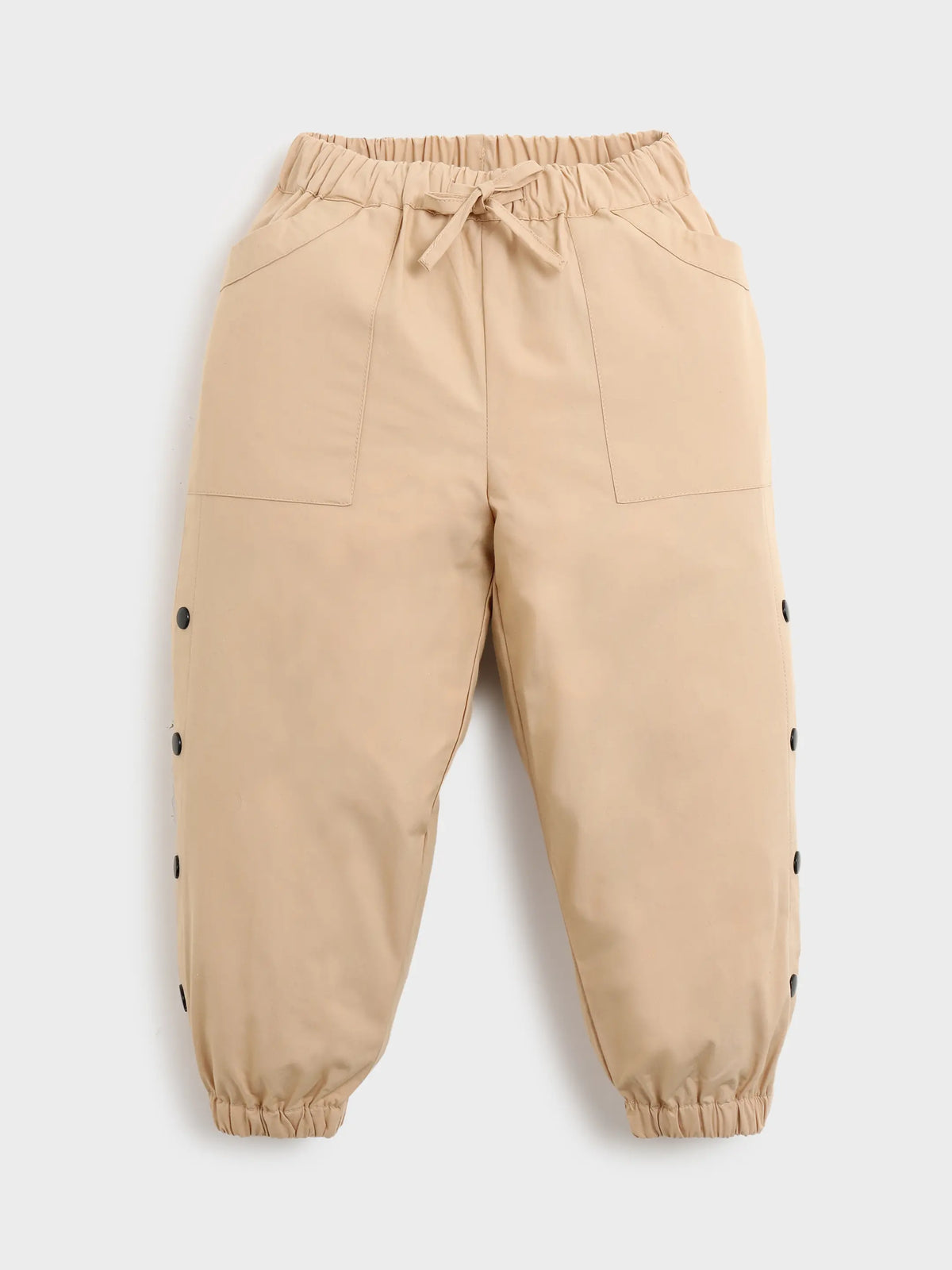 Girl Jogger Trousers Beige 1562