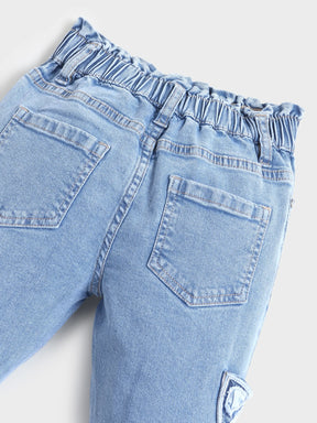 Girl Slim fit Jeans Blue 1417