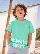 Boy Half Sleeve T-shirt Green 1525