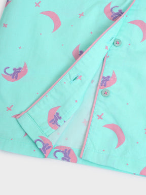 Dreamy Printed Cotton Nightsuit