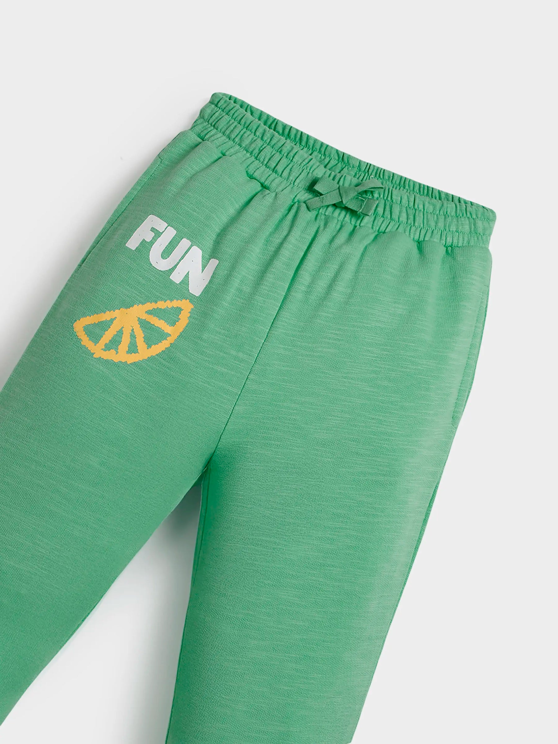 Girl Jogger Trousers BlueGreenorange 1553