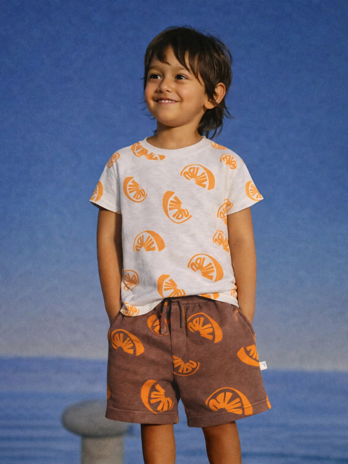 Citrus Pop Tee & Shorts Set