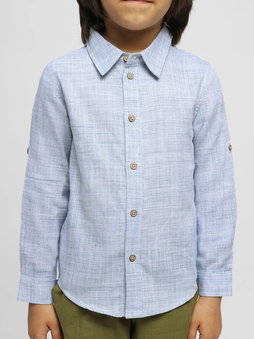 Summer Camp Collared Cotton Shirt