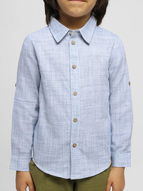 Summer Camp Collared Cotton Shirt