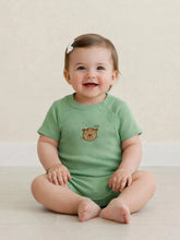 Little Cub Green Baby Girls Bodysuit