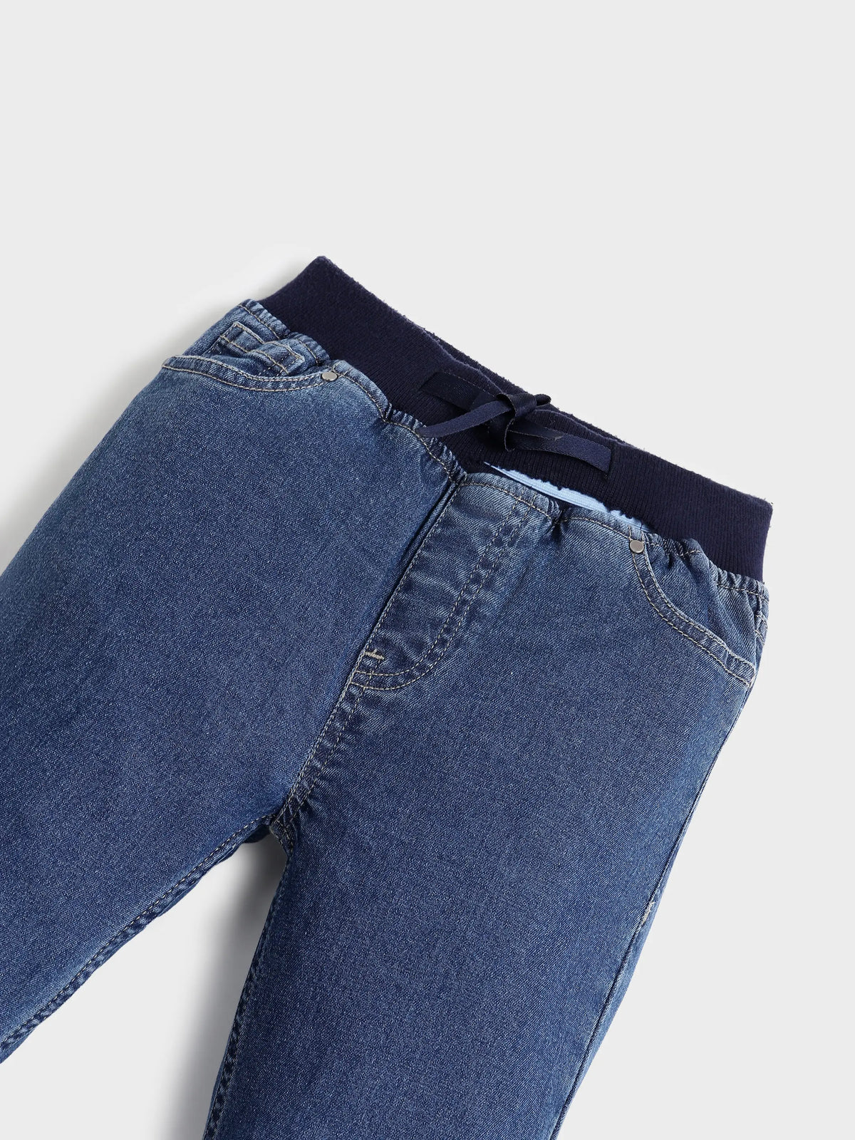 Boys Play Patch Denim Pants