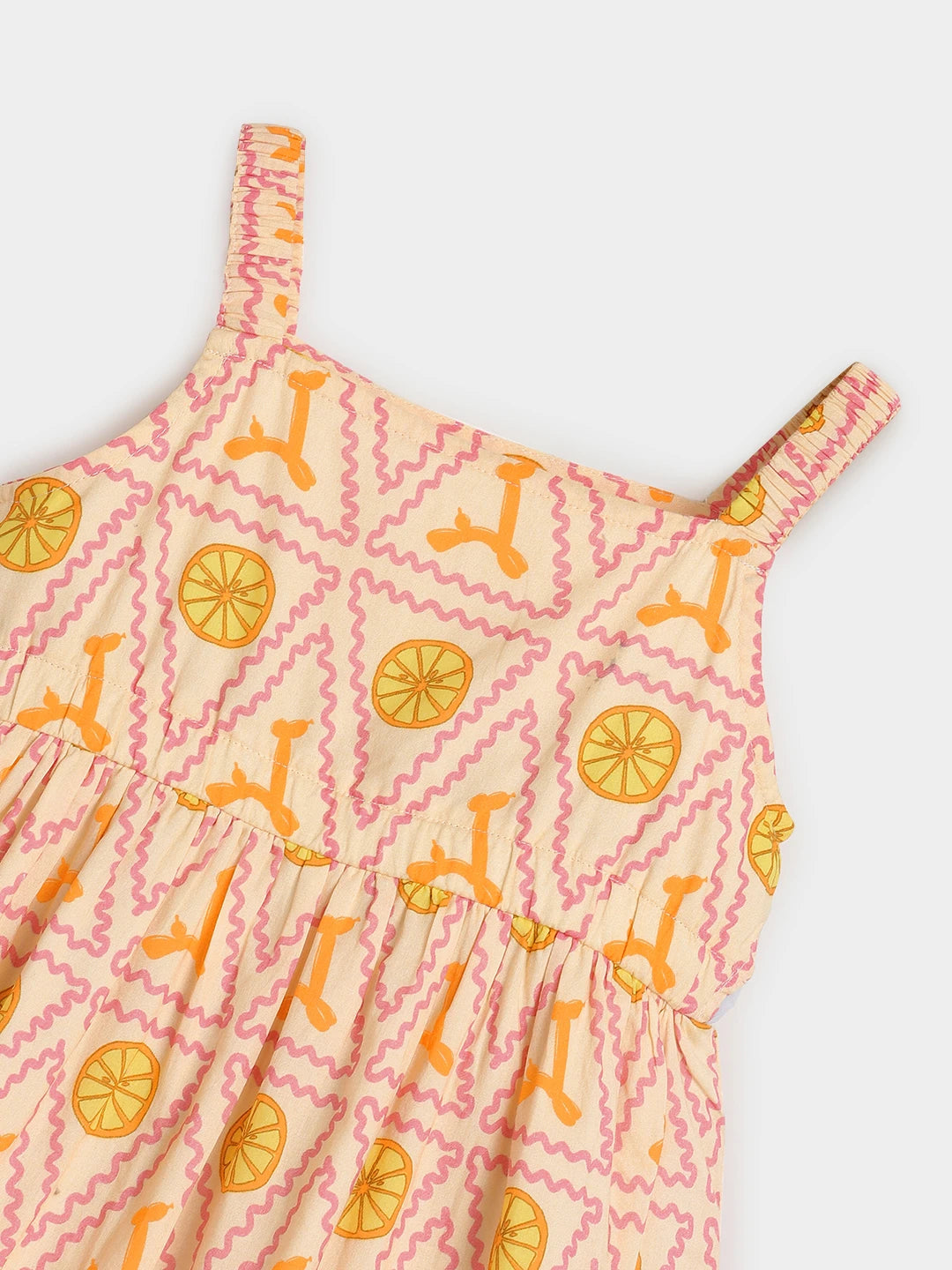Printed Strappy Dress