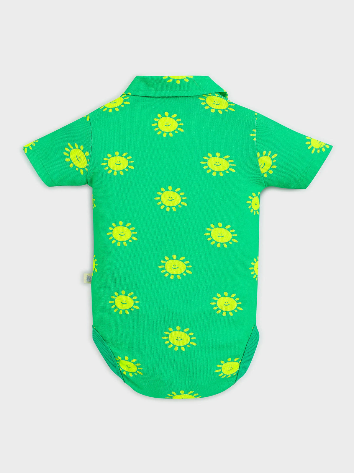 Green Sunshine Print Bodysuit