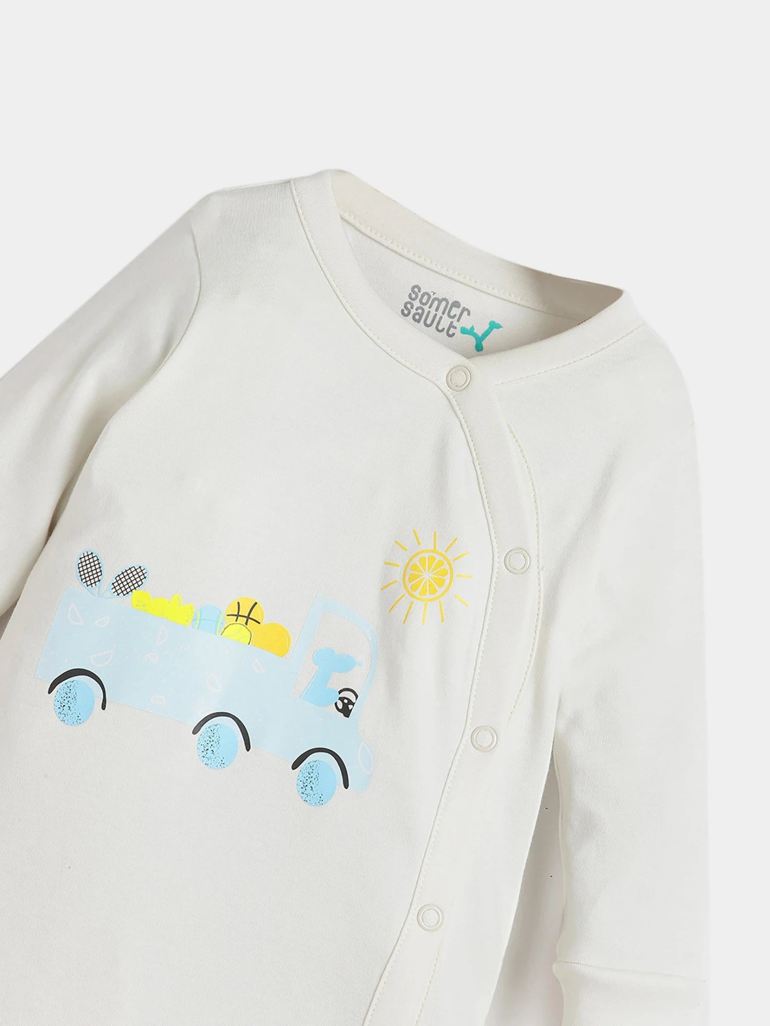 Bundle of Hug Printed Sleepsuit Multipack