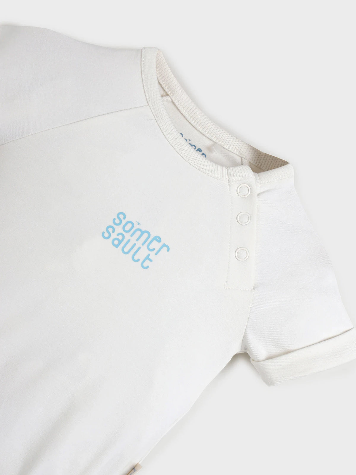 Lemon Graphic Baby Bodysuit Set