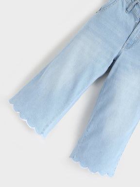 Girl Wide leg Jeans Blue 1418