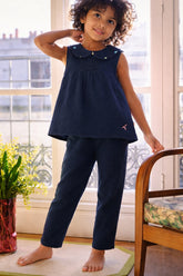 Girl Co-ord Set Blue 1729