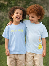 Boy Half Sleeve T-shirt Blue Green 1527
