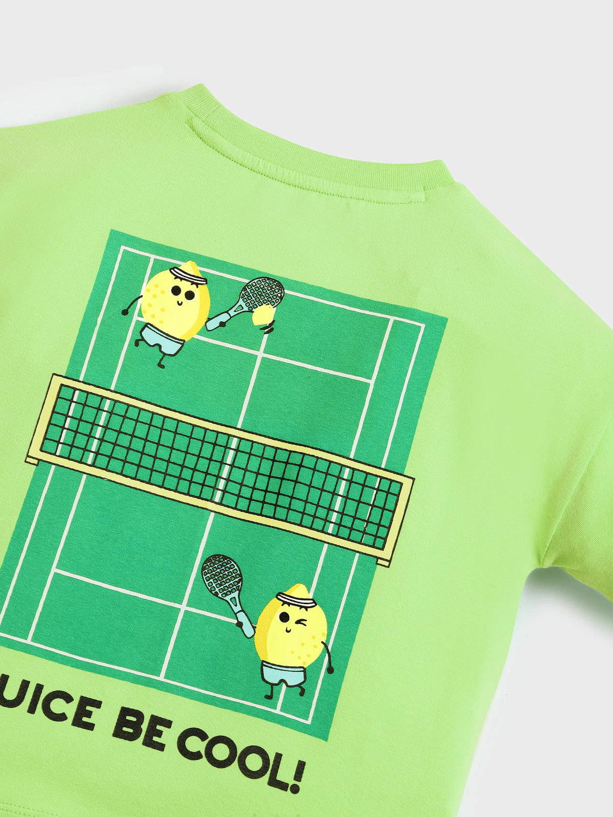 Juice Be Cool Tennis Graphic T-Shirt