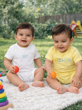 Lemon Graphic Baby Boys Bodysuit Set