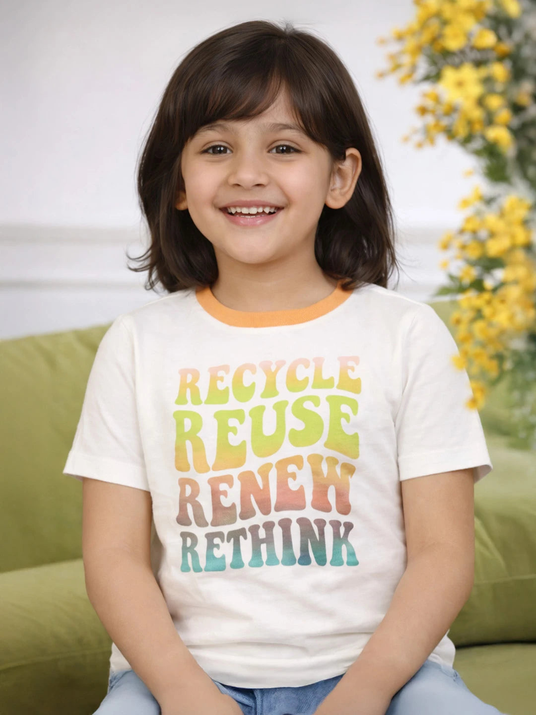 Recycle Reuse Renew Graphic T-Shirt