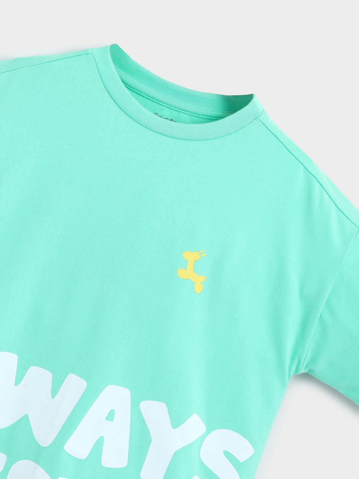 Boy Half Sleeve T-shirt Green 1525