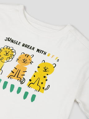 Pack of Three Playful Graphic T-Shirt Set
