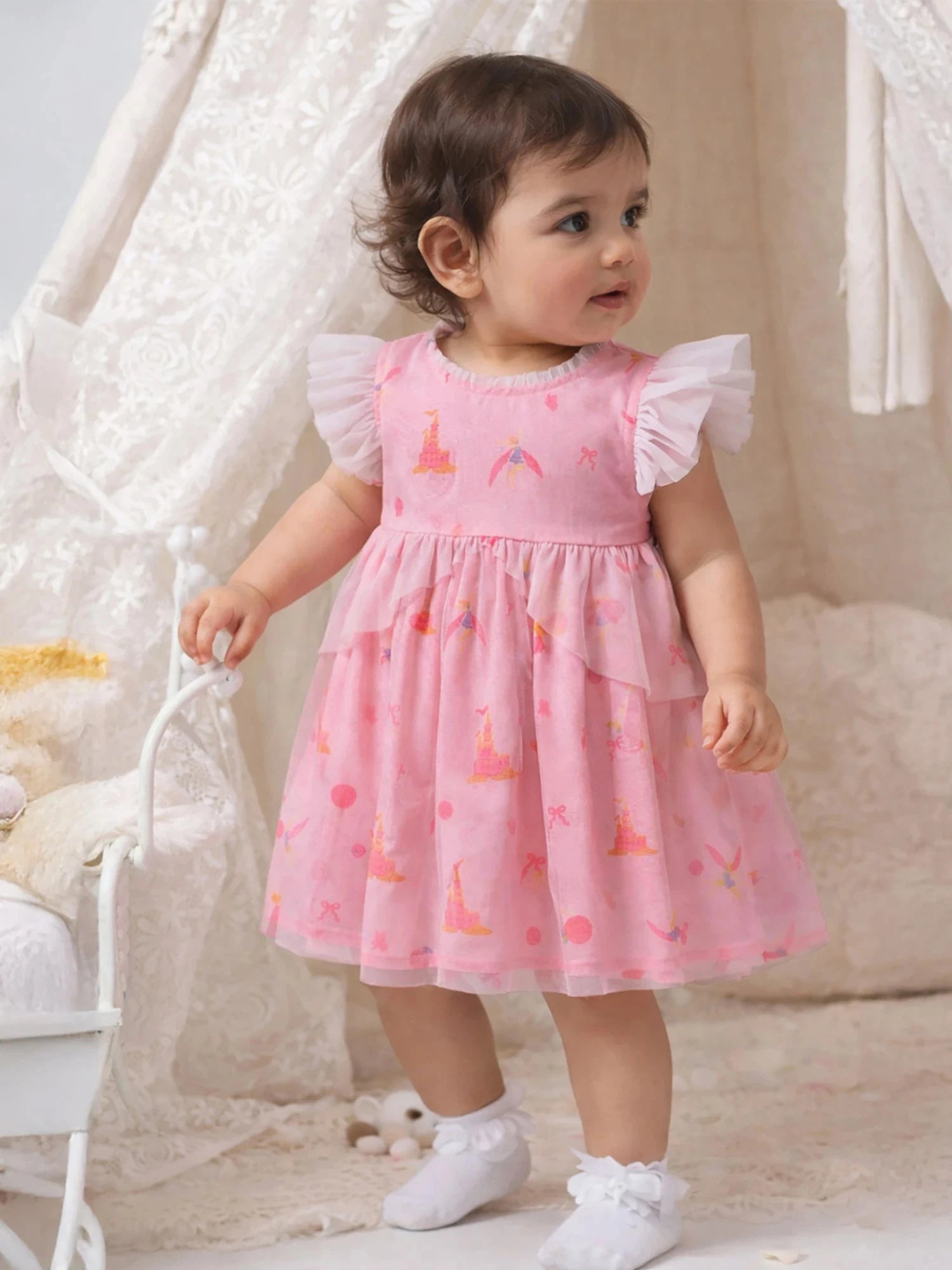 Pink Tulle Dress