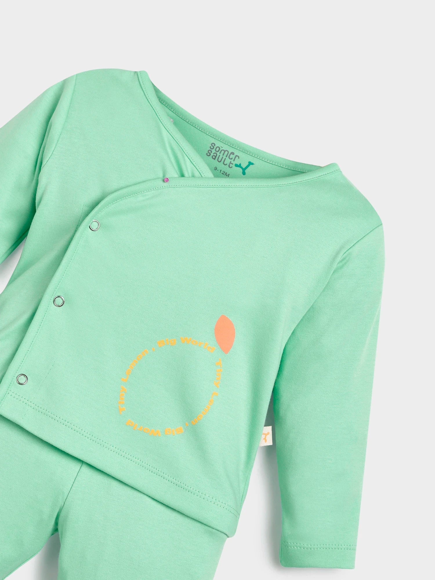 Everyday Comfort Baby Jhalba Set ̢‰âÛÏ Mint Green & Soft Yellow