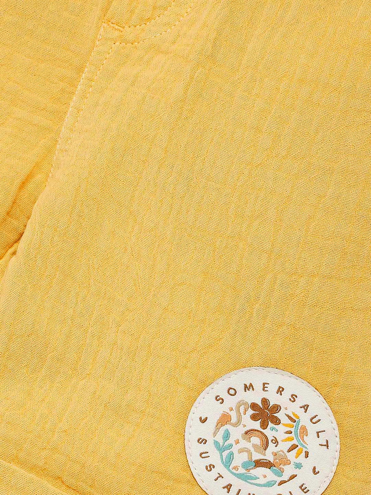 Yellow Natural Bermuda