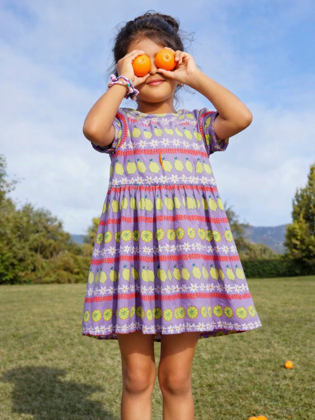 Multicolour Geometric Print Dress