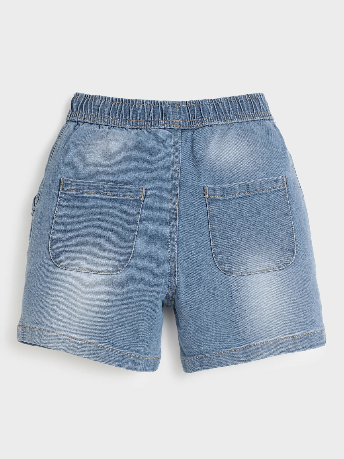 Boy Knee Length Shorts Blue 1428