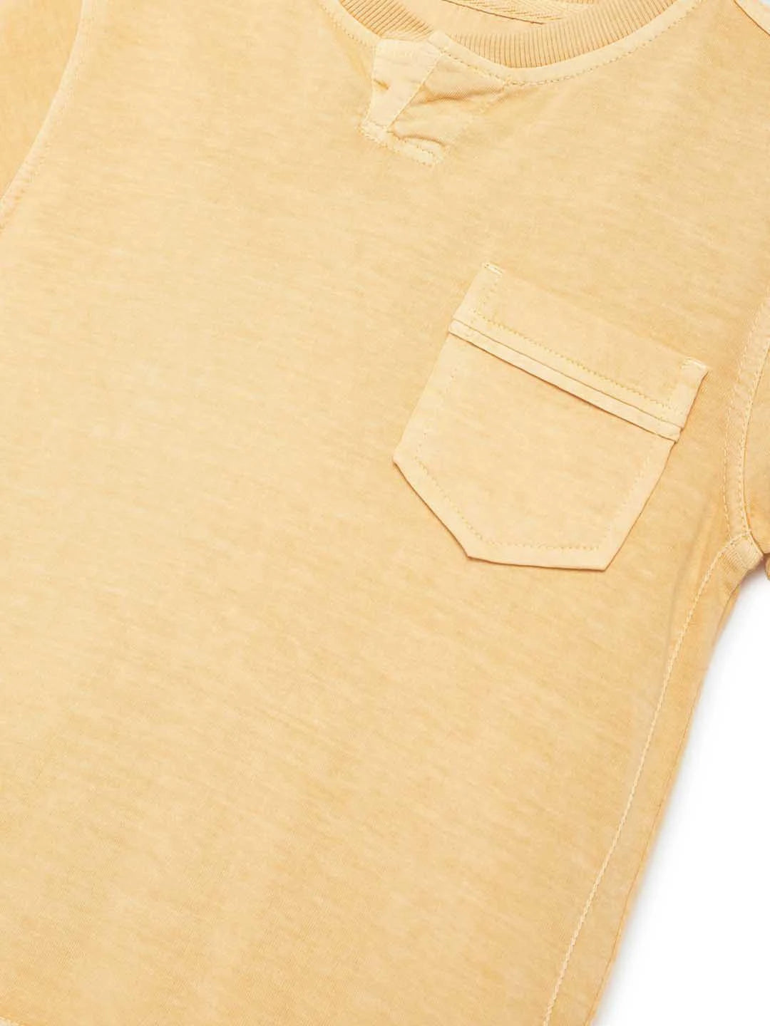 Solid Cotton T-Shirt