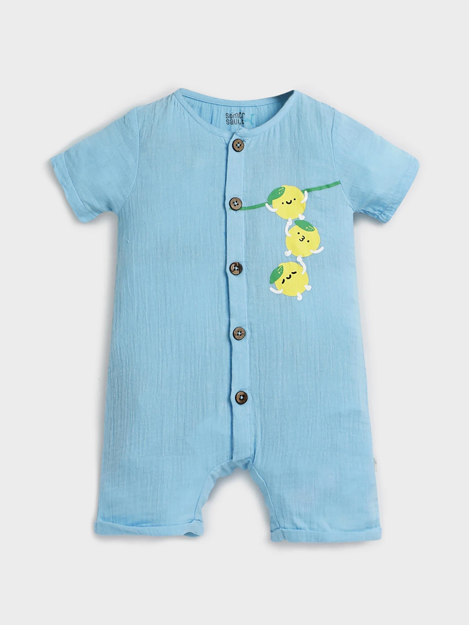 Lemon Patch Baby Romper