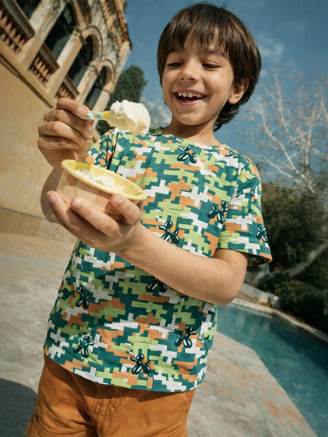 Printed Cotton Tee
