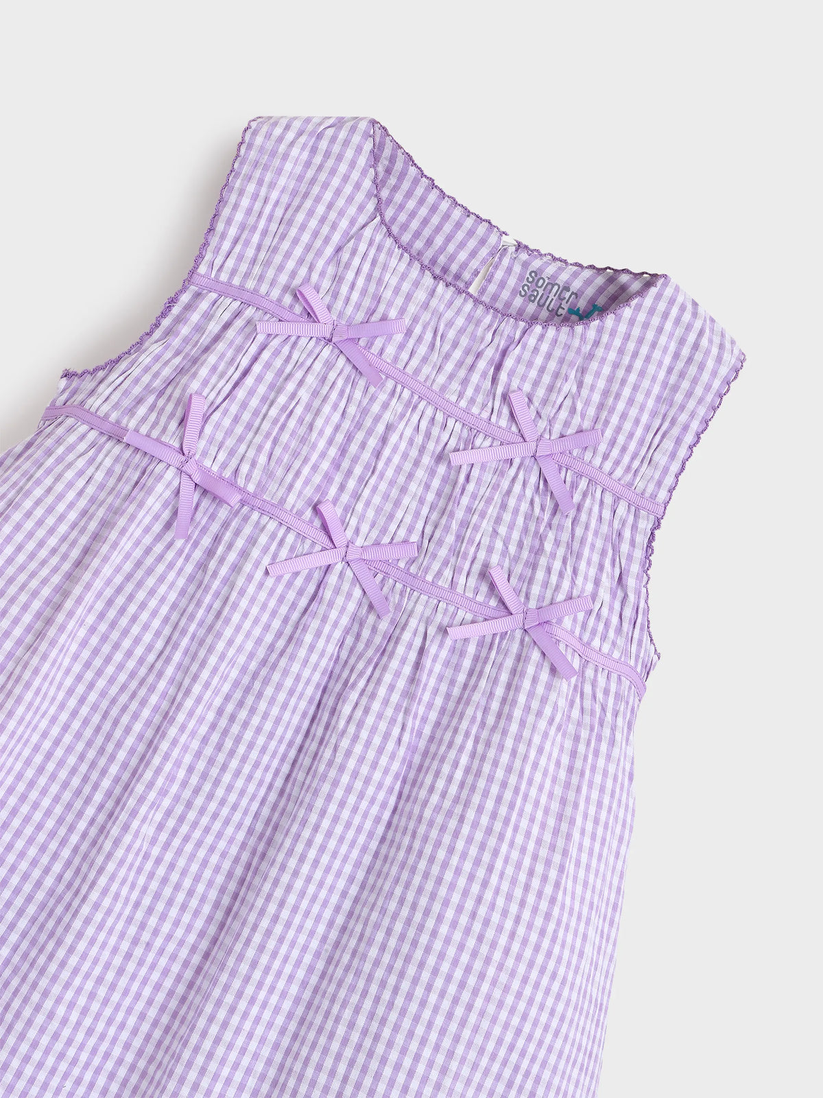 Gingham Bow Dress