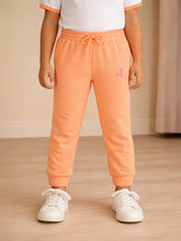 Boy Jogger Trousers Orange 1536