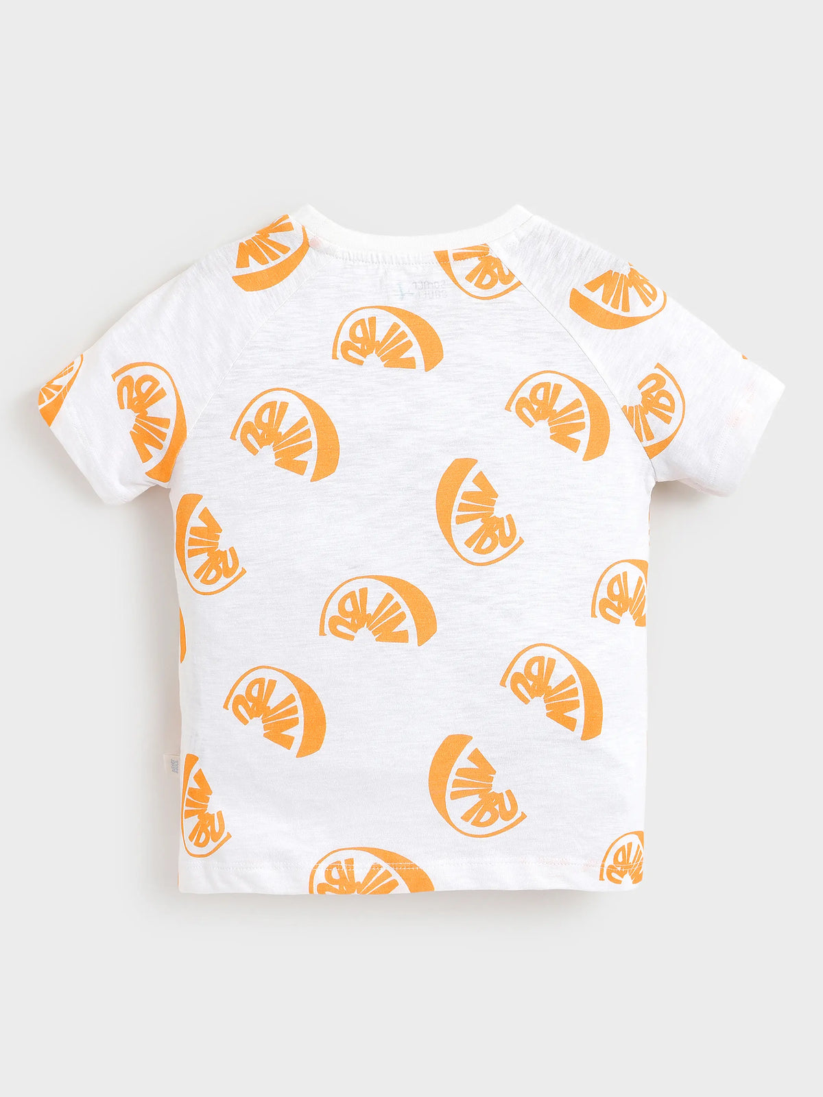 Girl Half Sleeve T-shirt White 1521