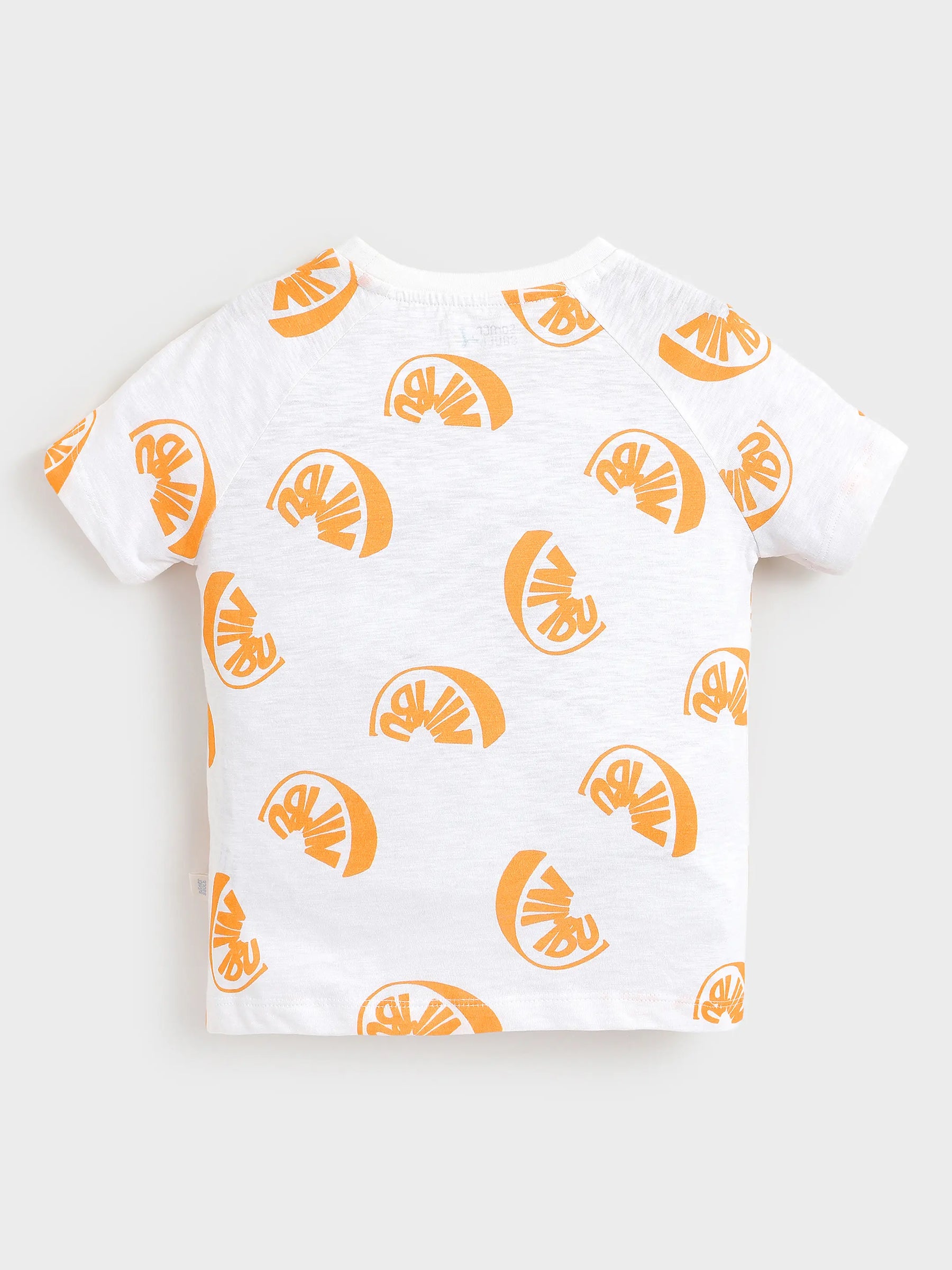 Girl Half Sleeve T-shirt White 1521