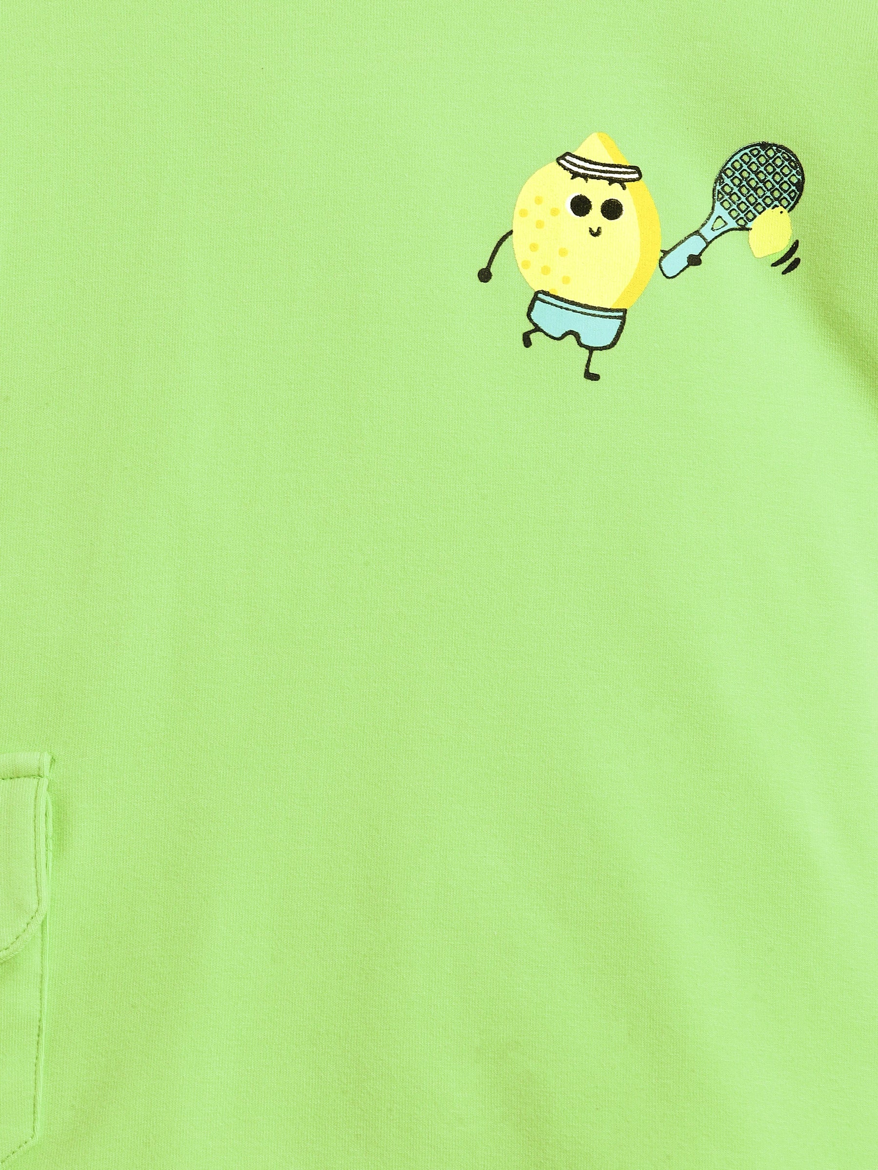 Juice Be Cool Tennis Graphic T-Shirt