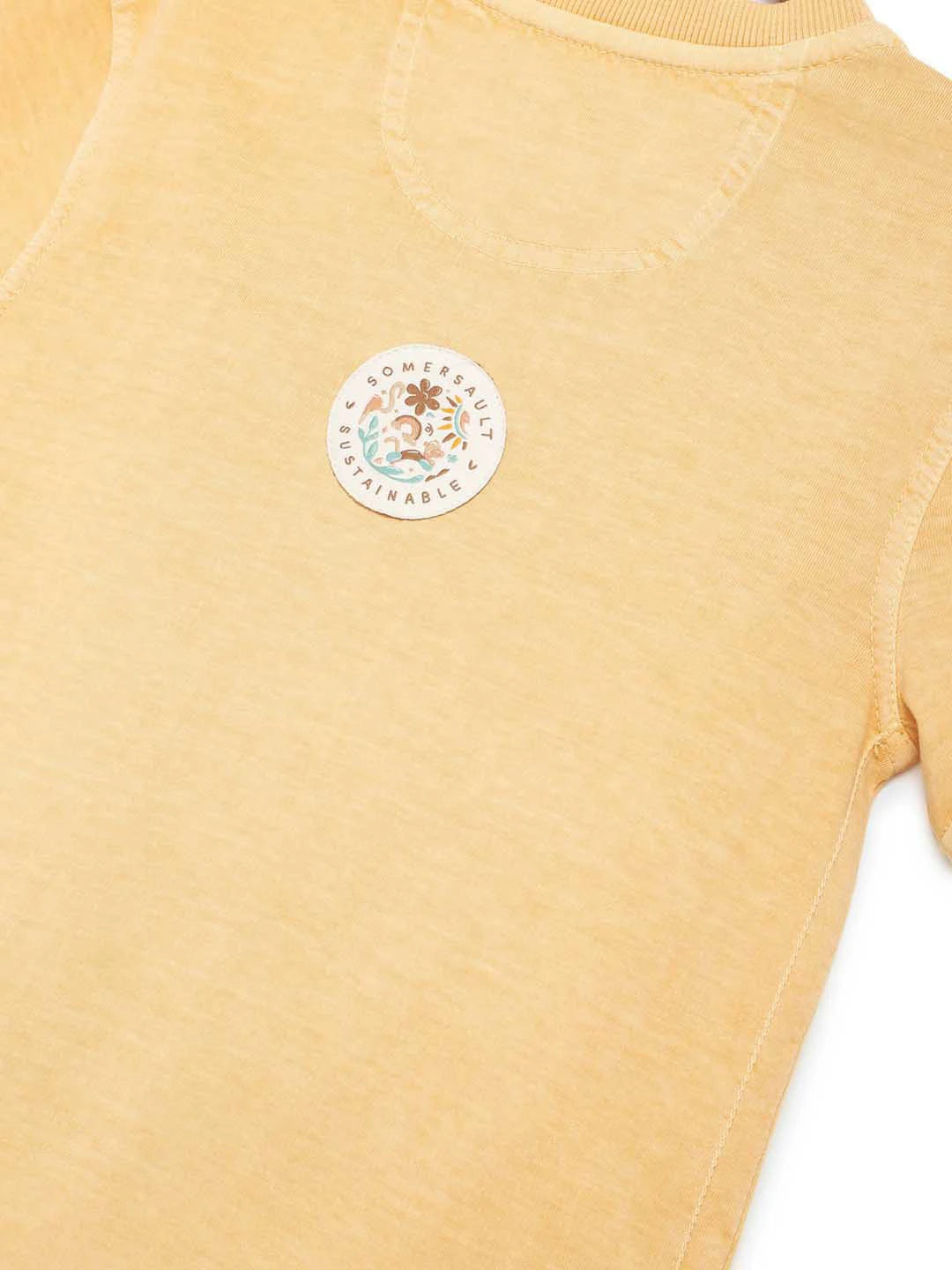 Solid Cotton T-Shirt