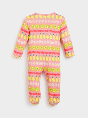 Printed Zip Sleepsuit