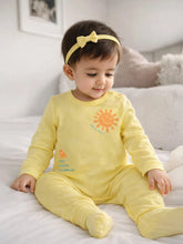 Sunny Day Printed Baby Girl Sleepsuit