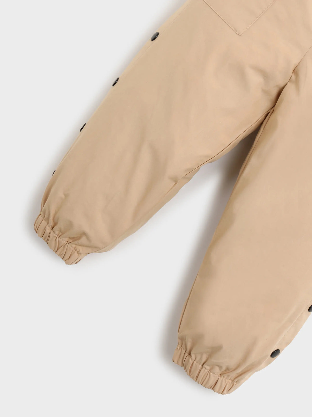 Boys Beige Utility Jogger Pants