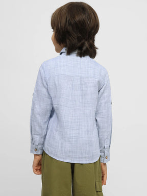 Summer Camp Collared Cotton Shirt